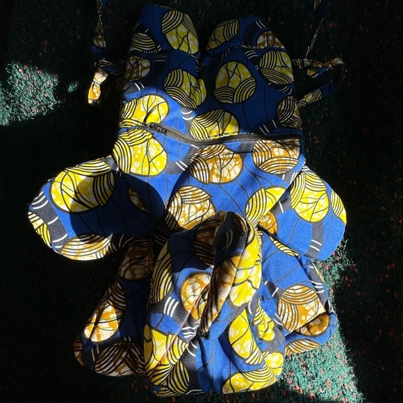 ‼️RARE‼️???NWOT?Botswana Made Patchwork Elephant Backpack main image 11